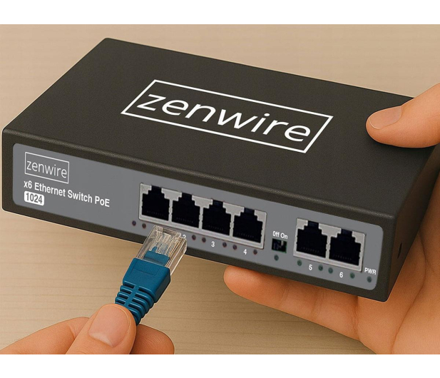 Zenwire POE 1024 (6x10/100 Mbps) - 1604615 - zdjęcie 5